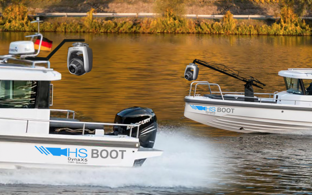 Live Broadcast Produktion auf dem Wasser – das Kameraboot